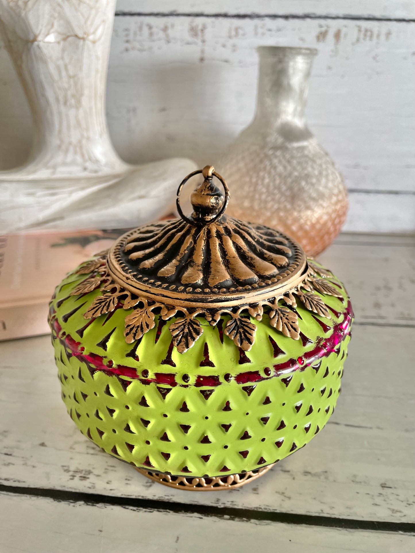 Vintage LED Midori Lantern