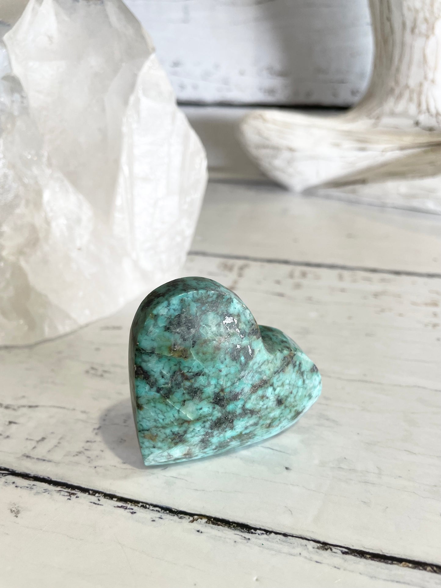 African Turquoise Heart