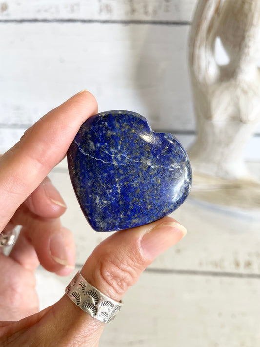 Lapis Lazuli Heart