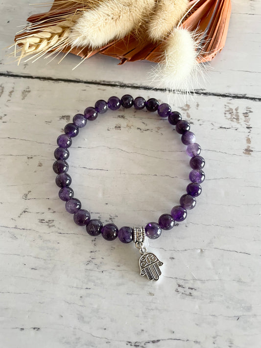 Amethyst Healing Anklet