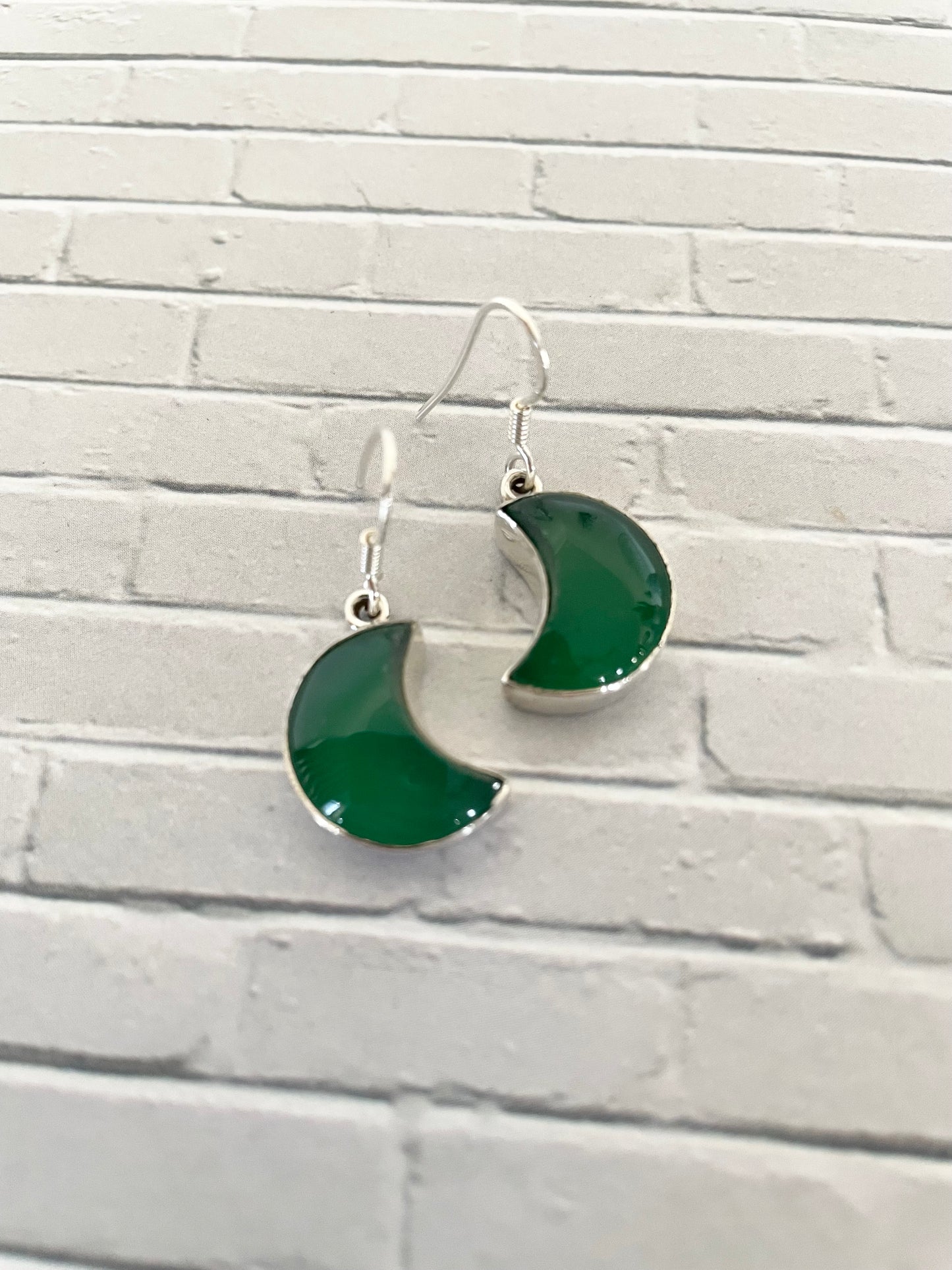 Green Onyx Dangles