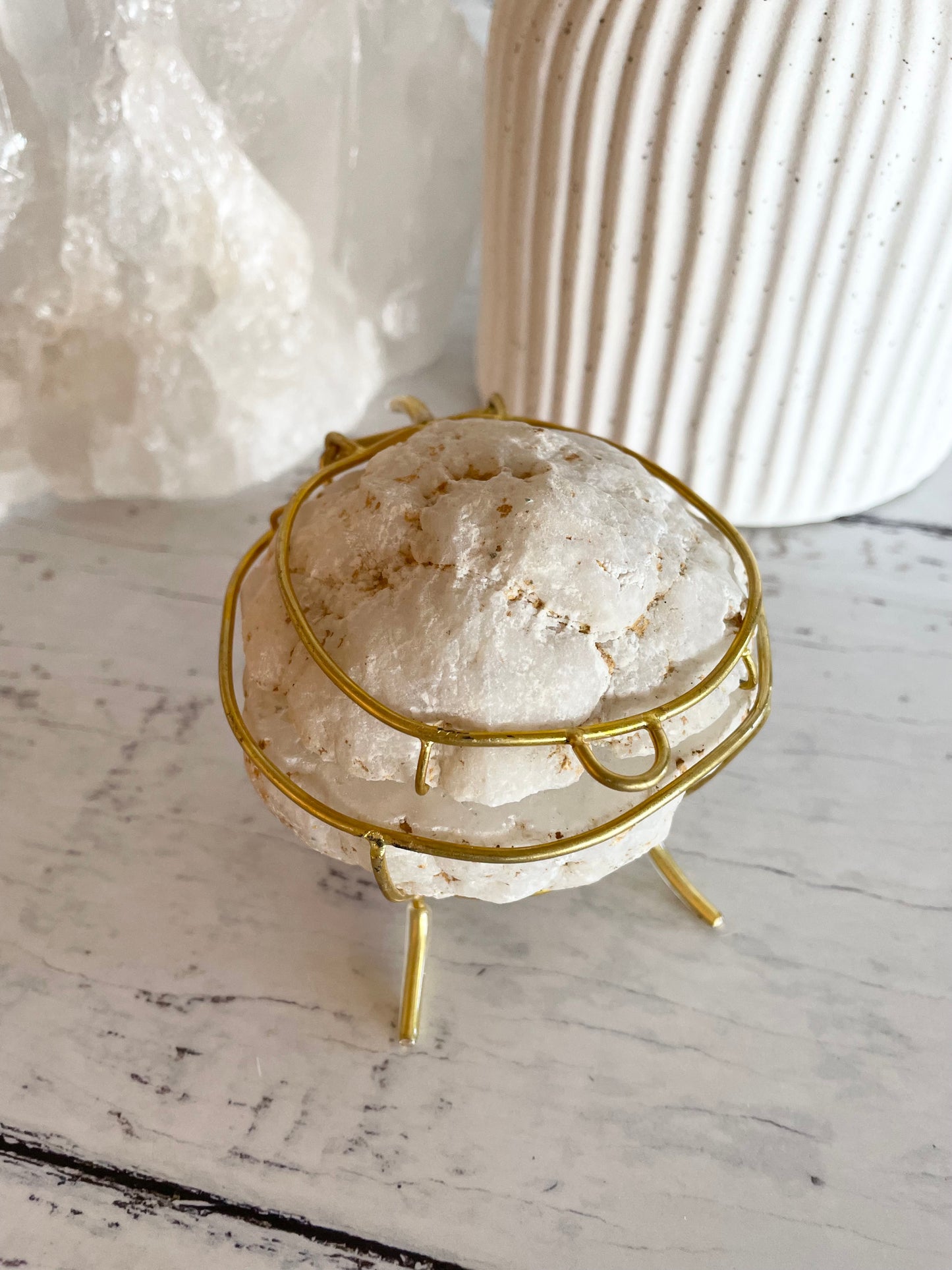 Quartz Geode Treasure Box