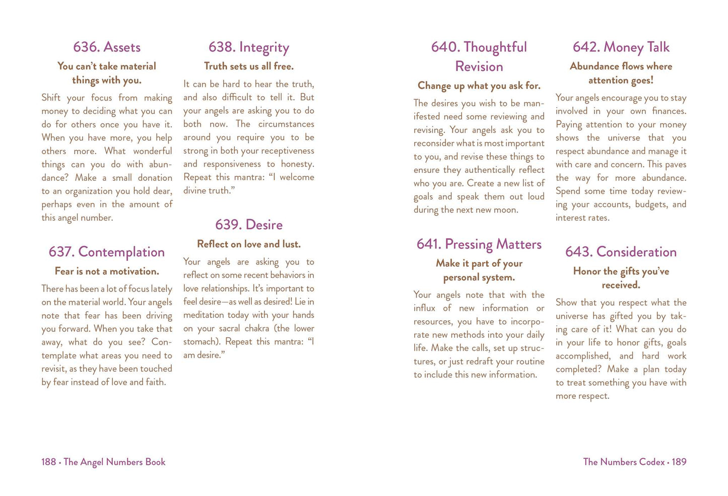 The angel numbers book