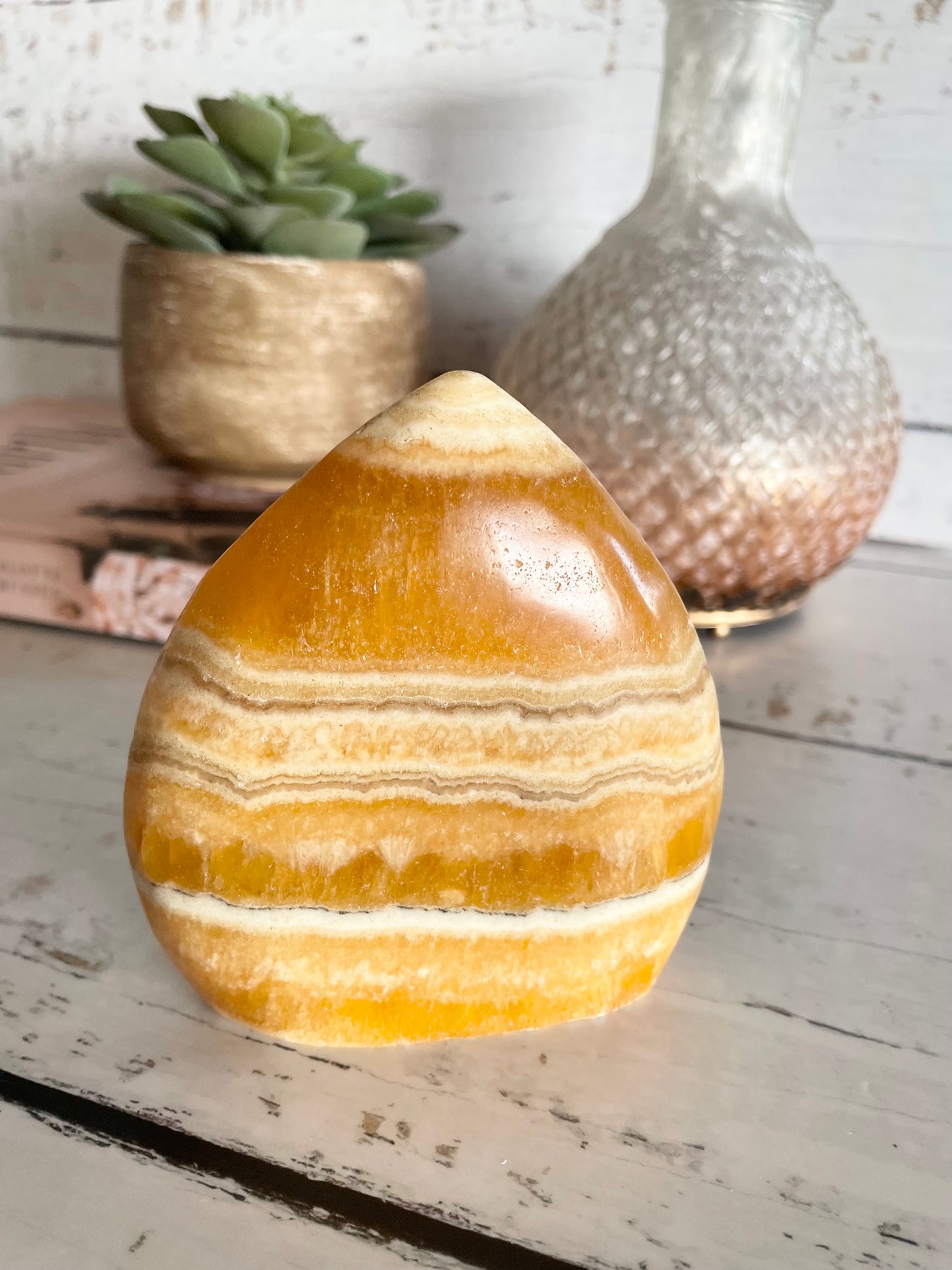 Orange Calcite Dome