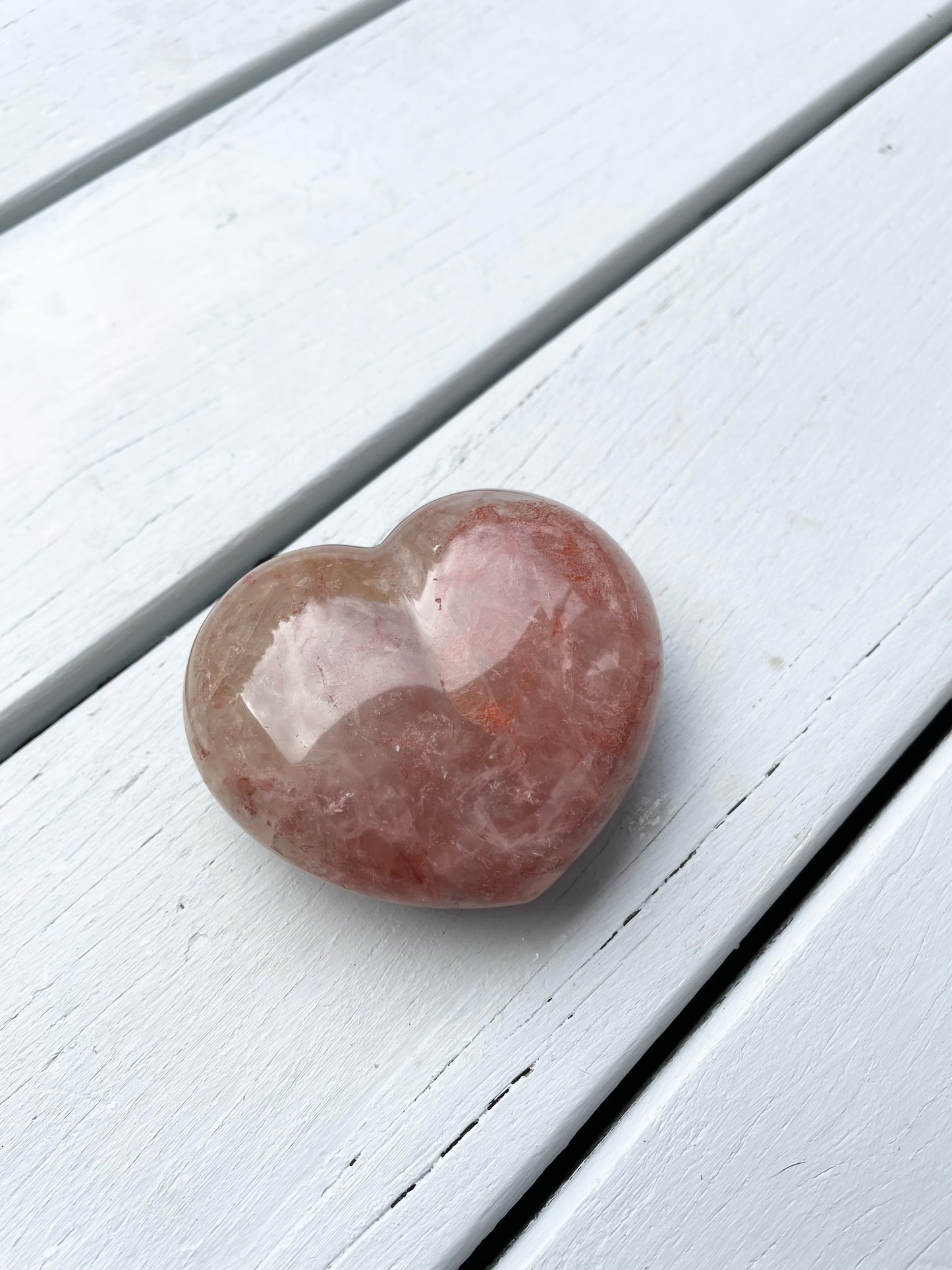 Fire Quartz Heart