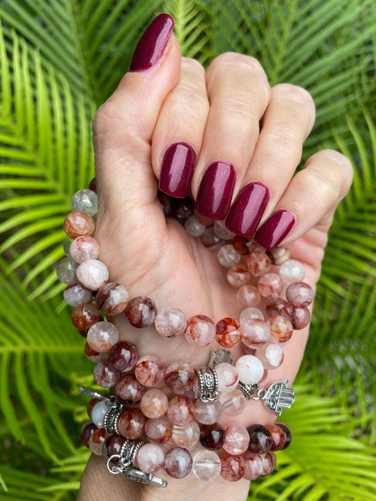 Fire Quartz Healing Bracelet ~ Transformation