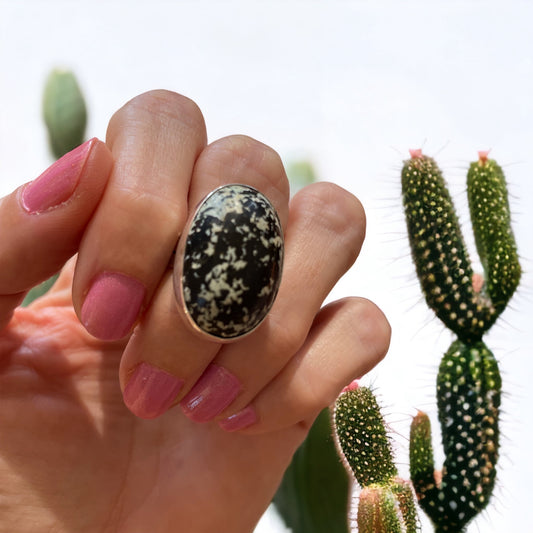 SweetGrass Studio ~ Meta Gabbro Ring