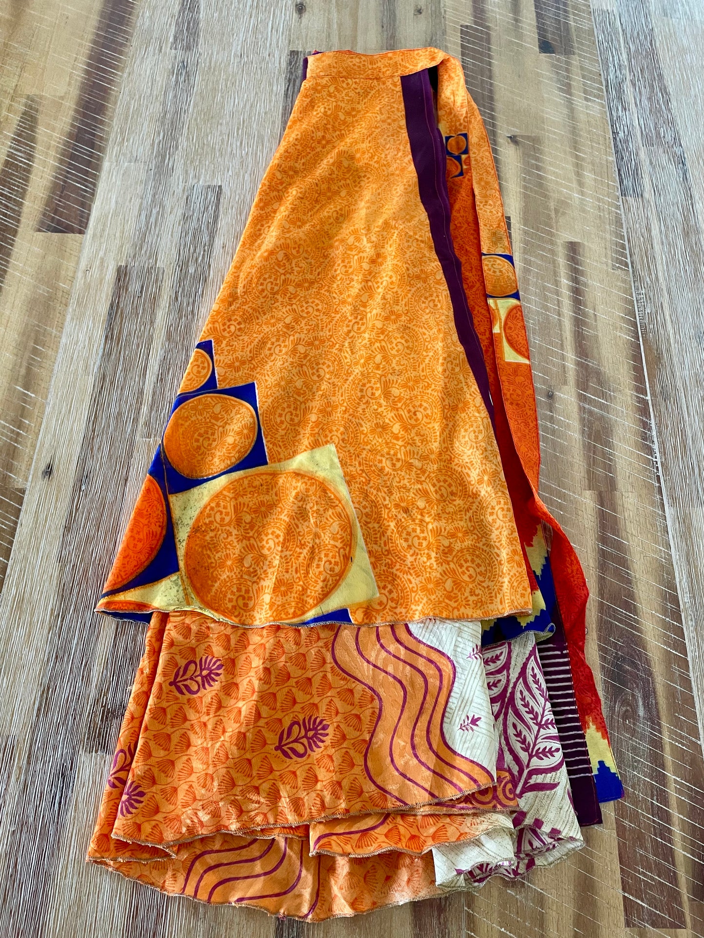 Upcycled Sari Skirt 13