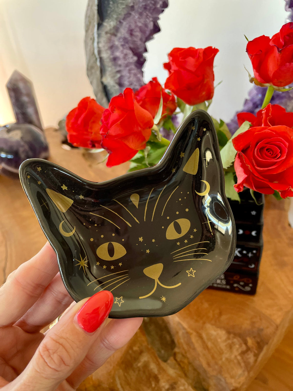 Black Cat Magick trinket dish