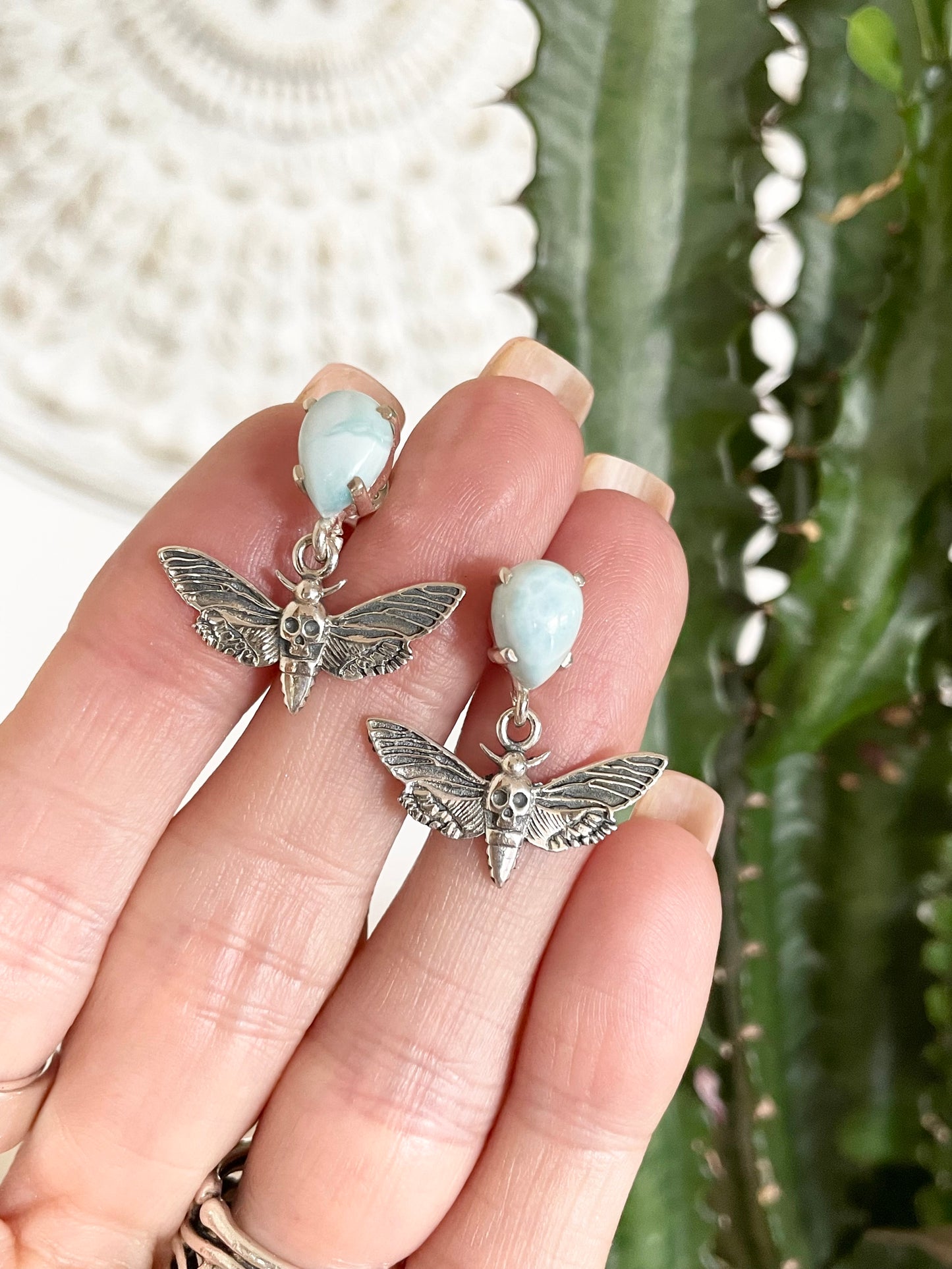 Larimar Studs