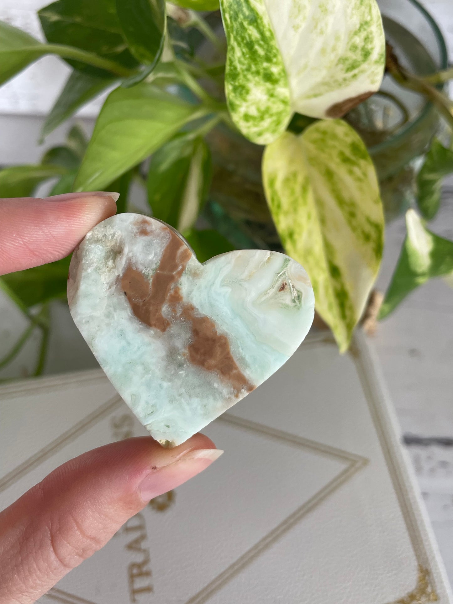 Hemimorphite Heart