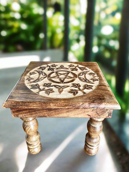 Triple Moon Altar Table