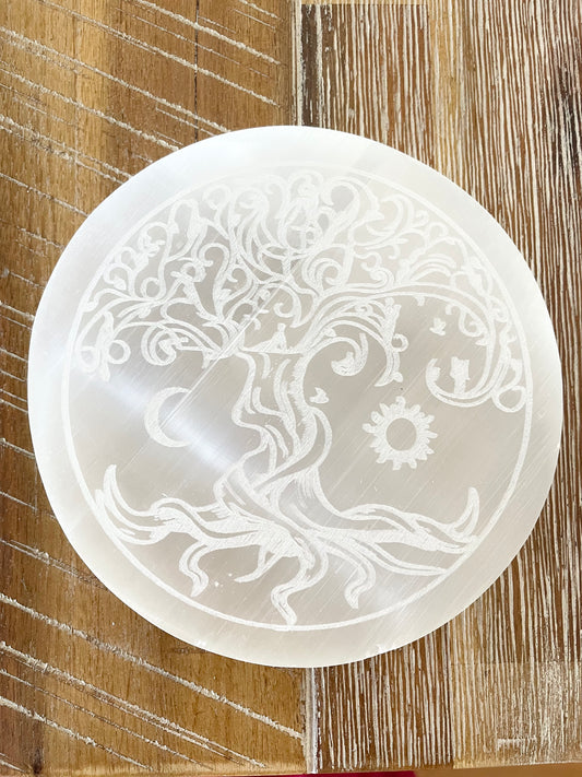 Selenite Charging Plate