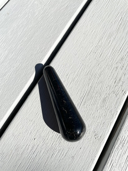 Black Tourmaline Healing/Massage Wand