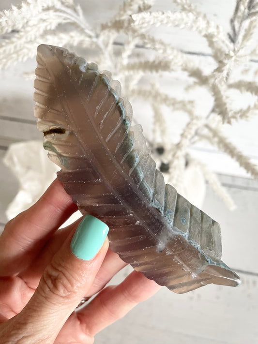 Agate feather