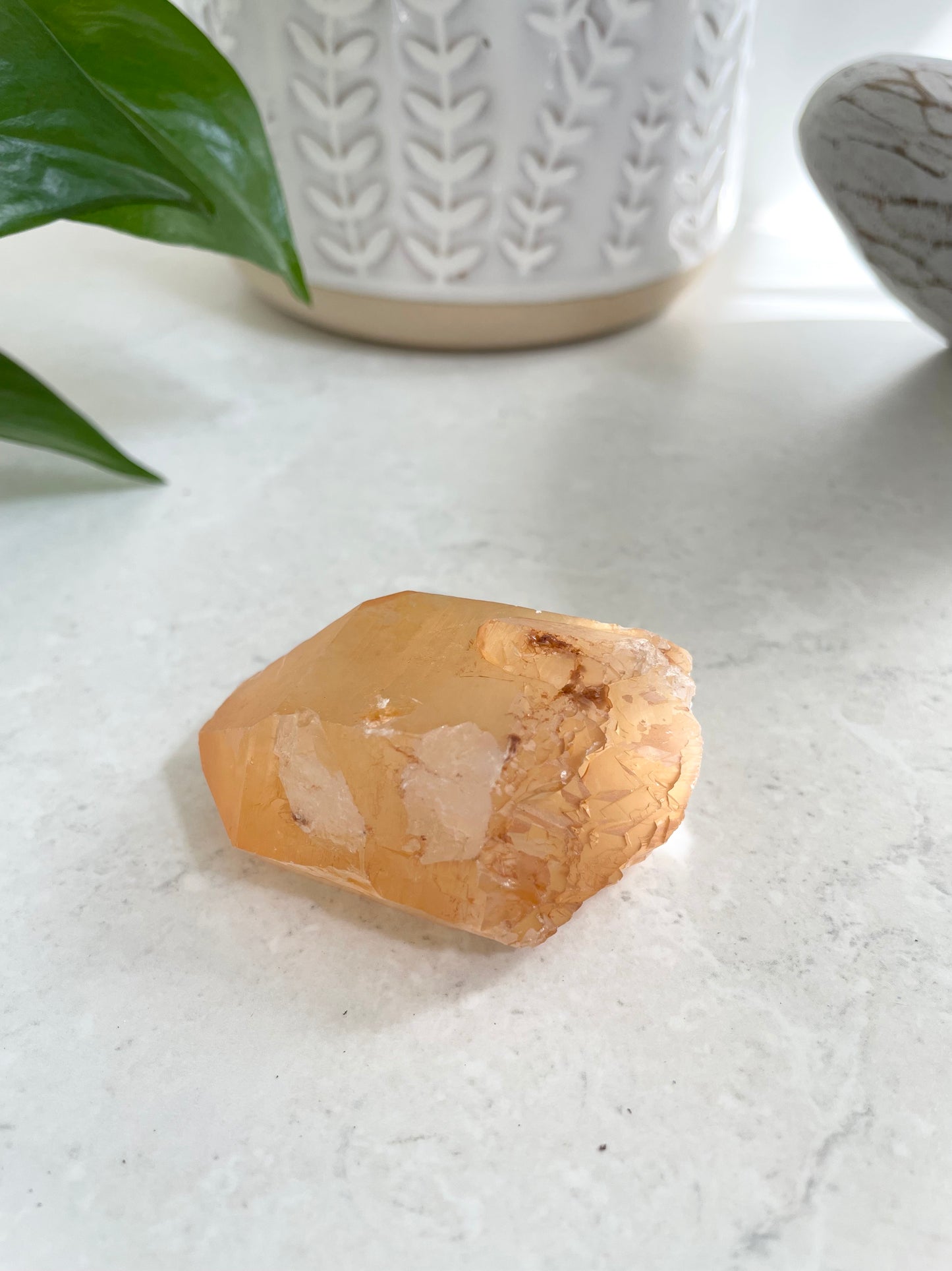 Tangerine Quartz point