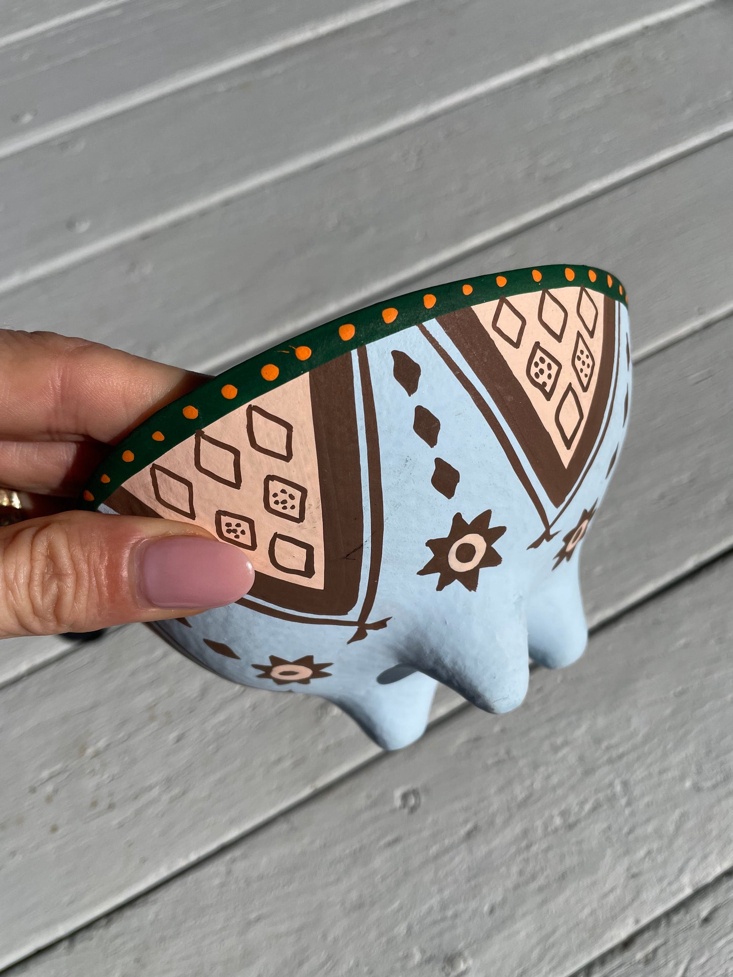 Terracotta Tribal - smudge bowl