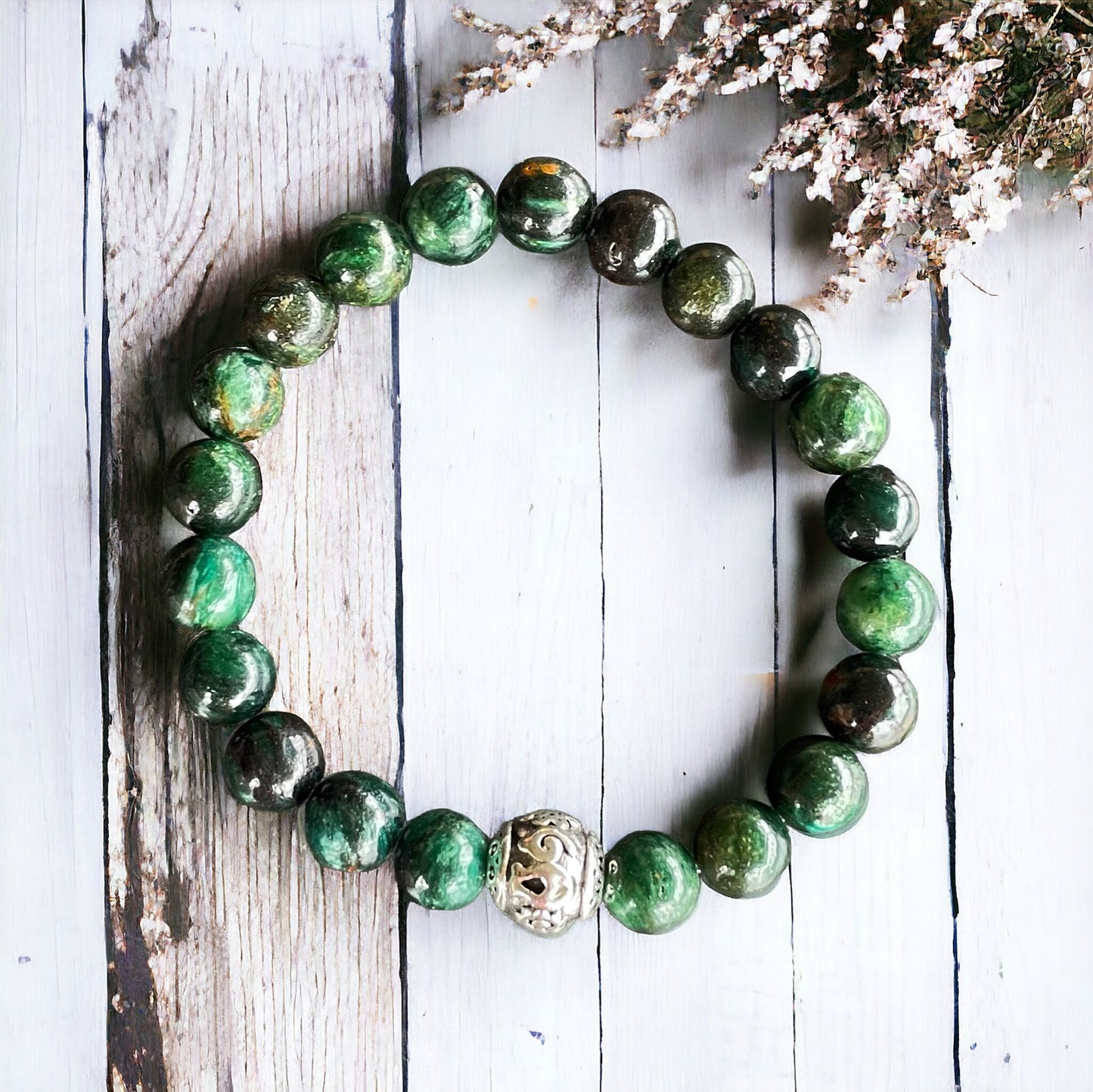 Emerald Healing Bracelet ~ Clairvoyance