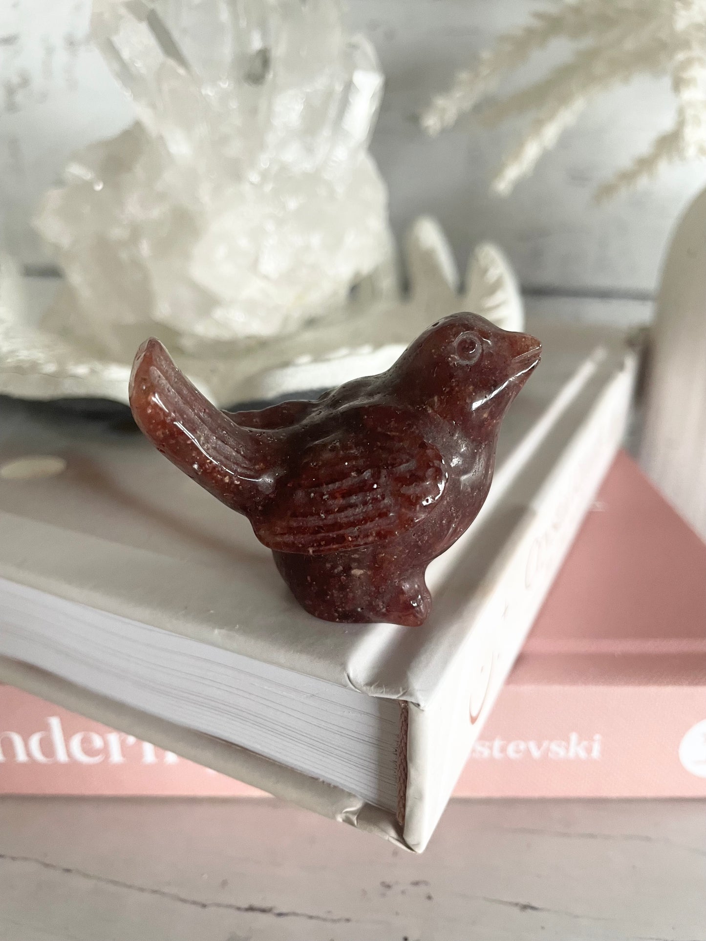 Red Jasper Bird