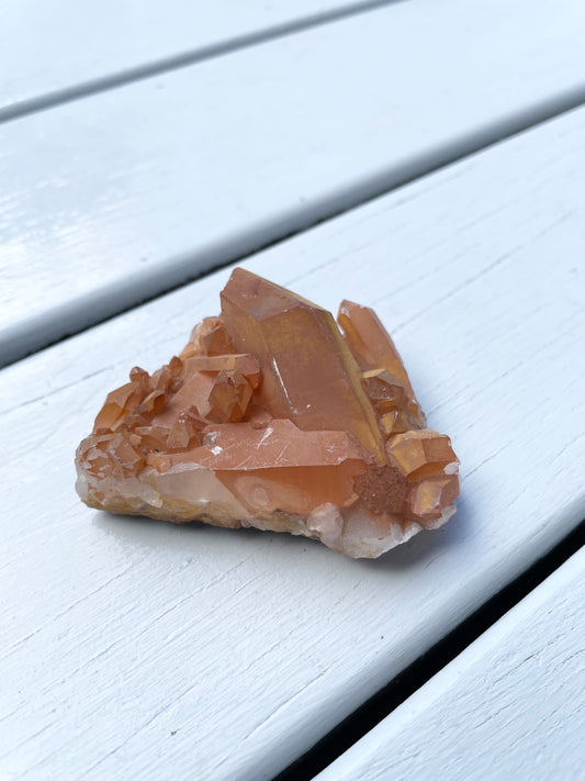Tangerine Quartz Cluster