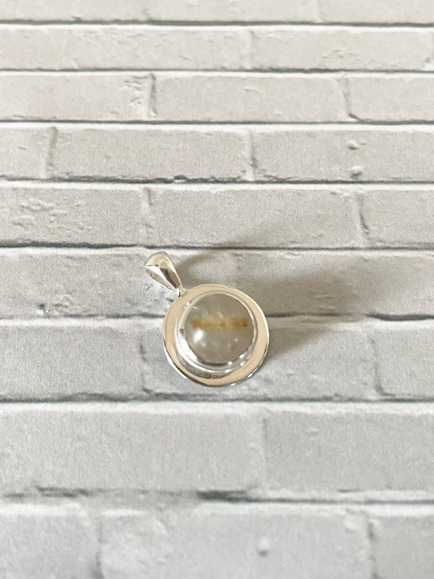 Golden Rutile Quartz Pendant