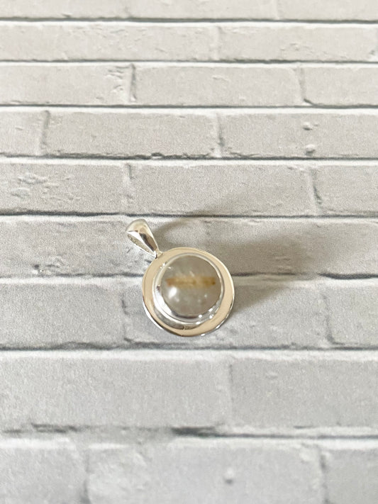 Golden Rutile Quartz Pendant