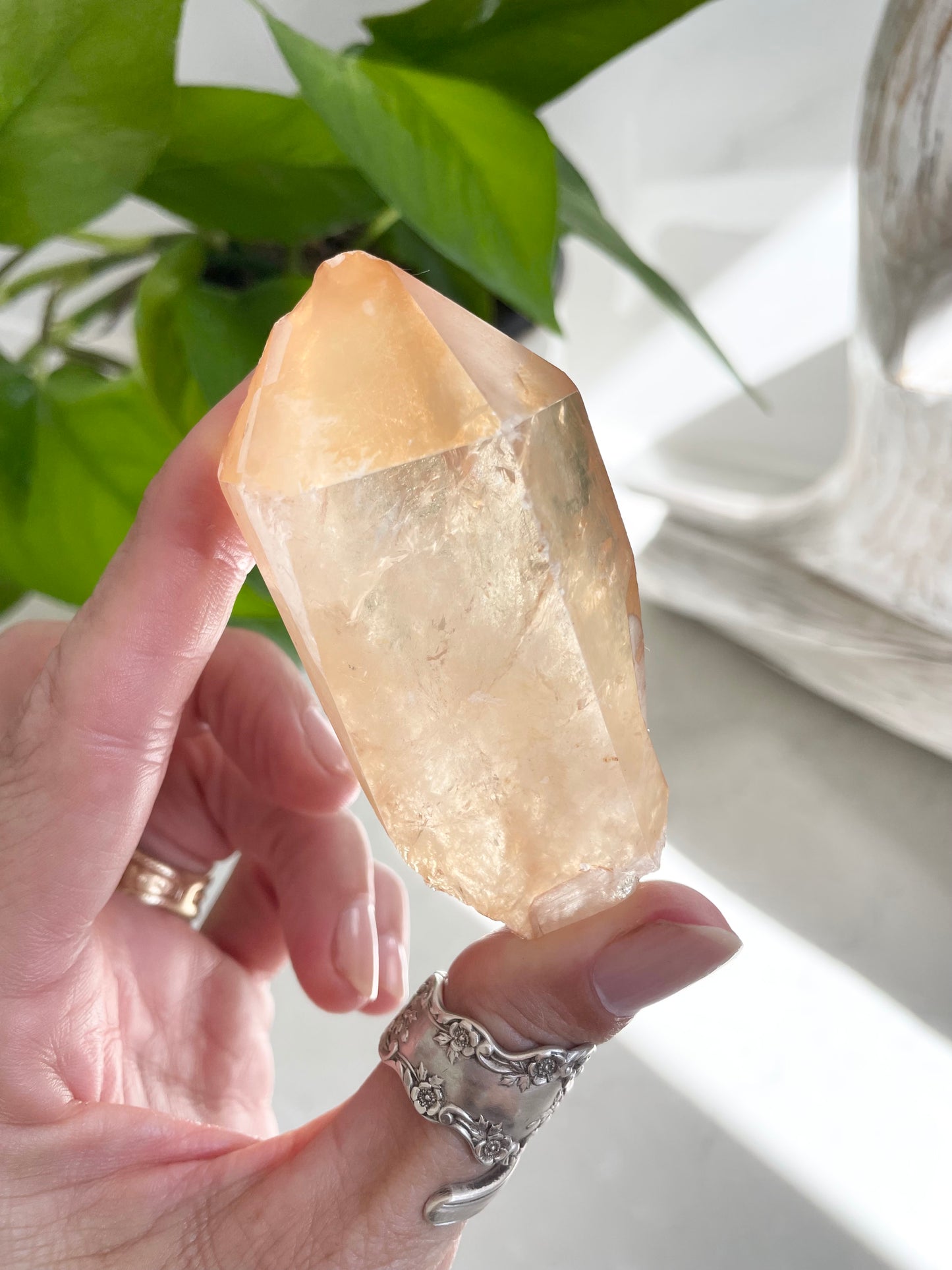 Tangerine Quartz point