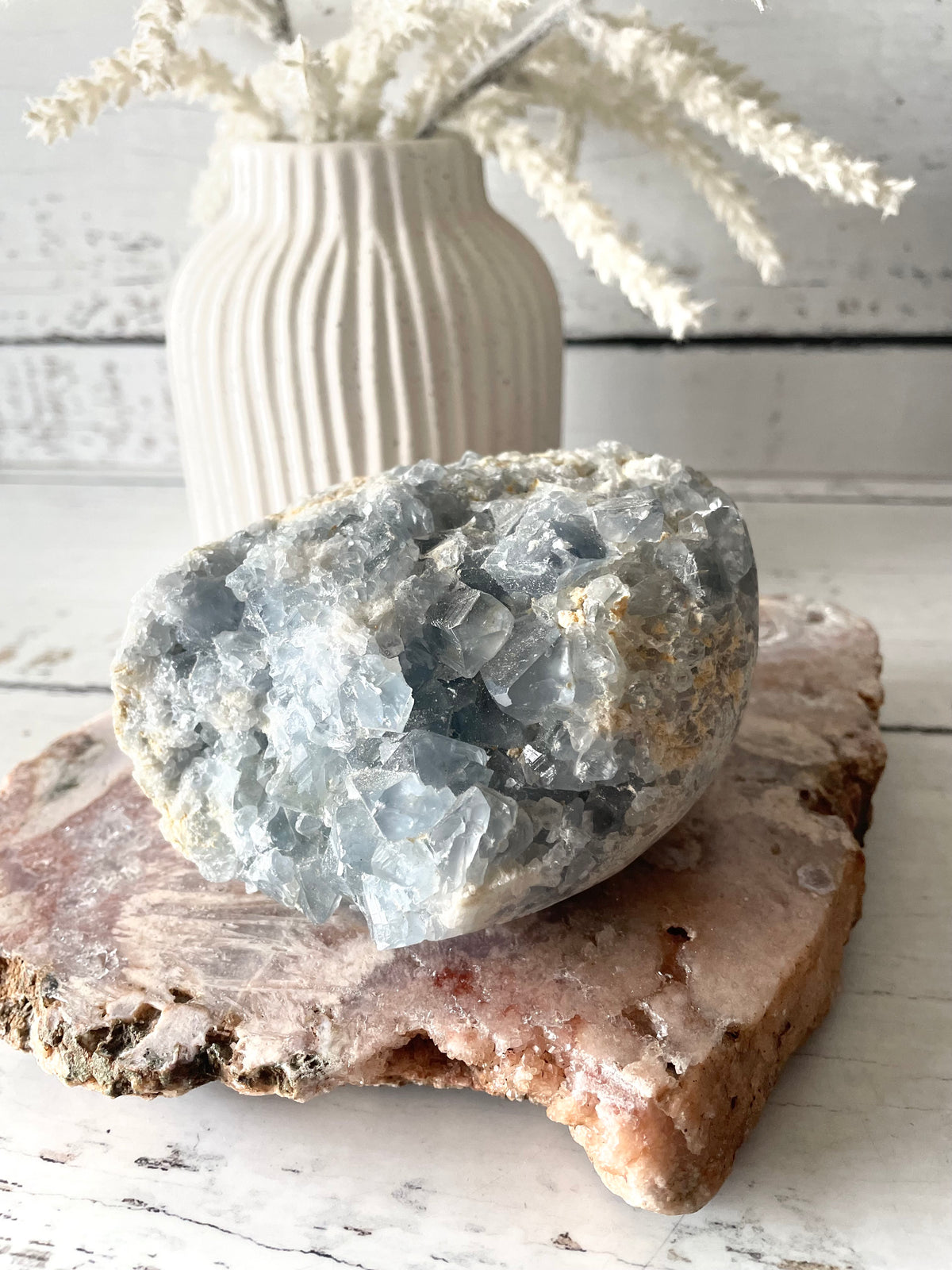 Celestite Cluster