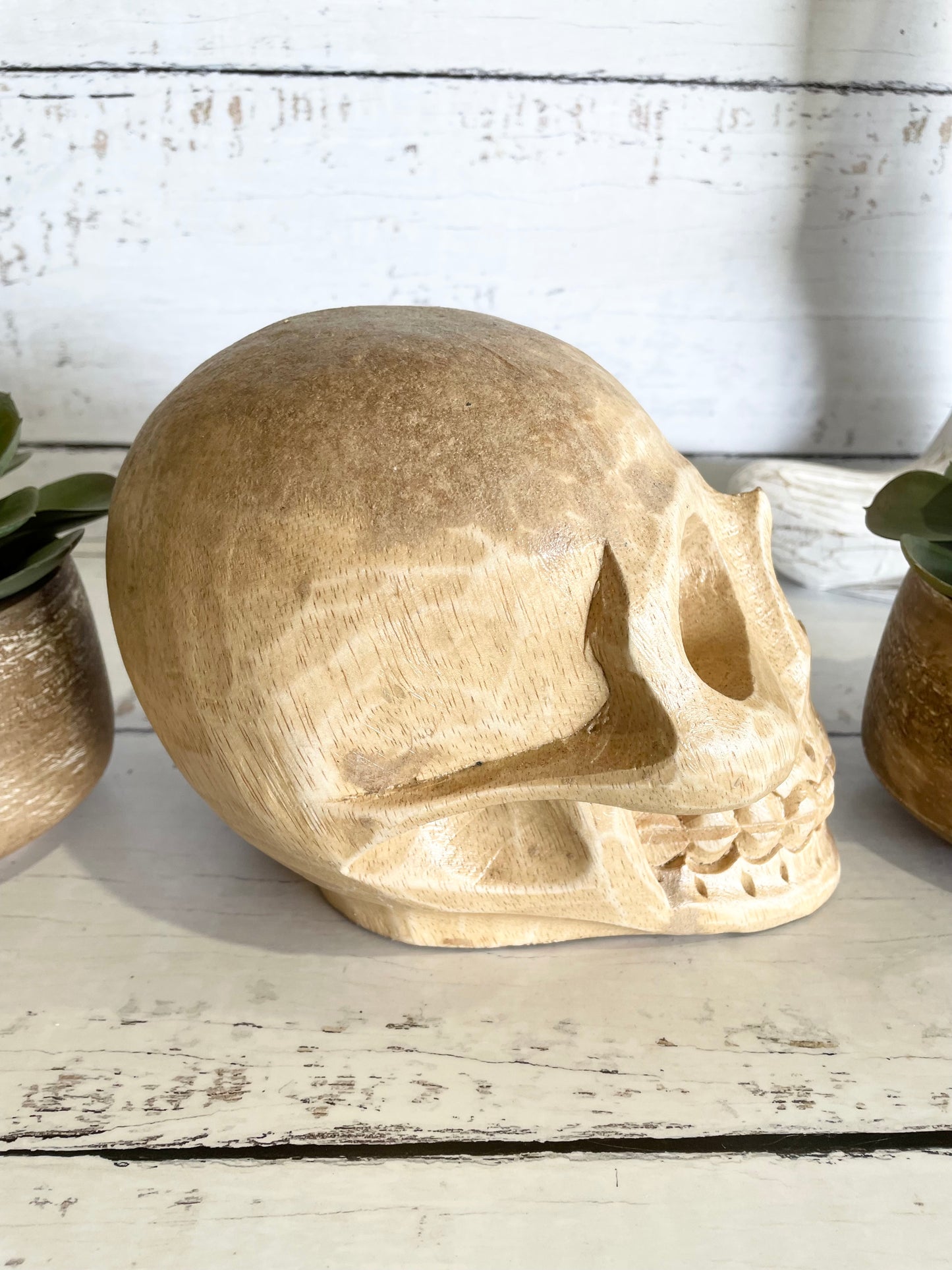 Mango Wood ~ Sacred Skull