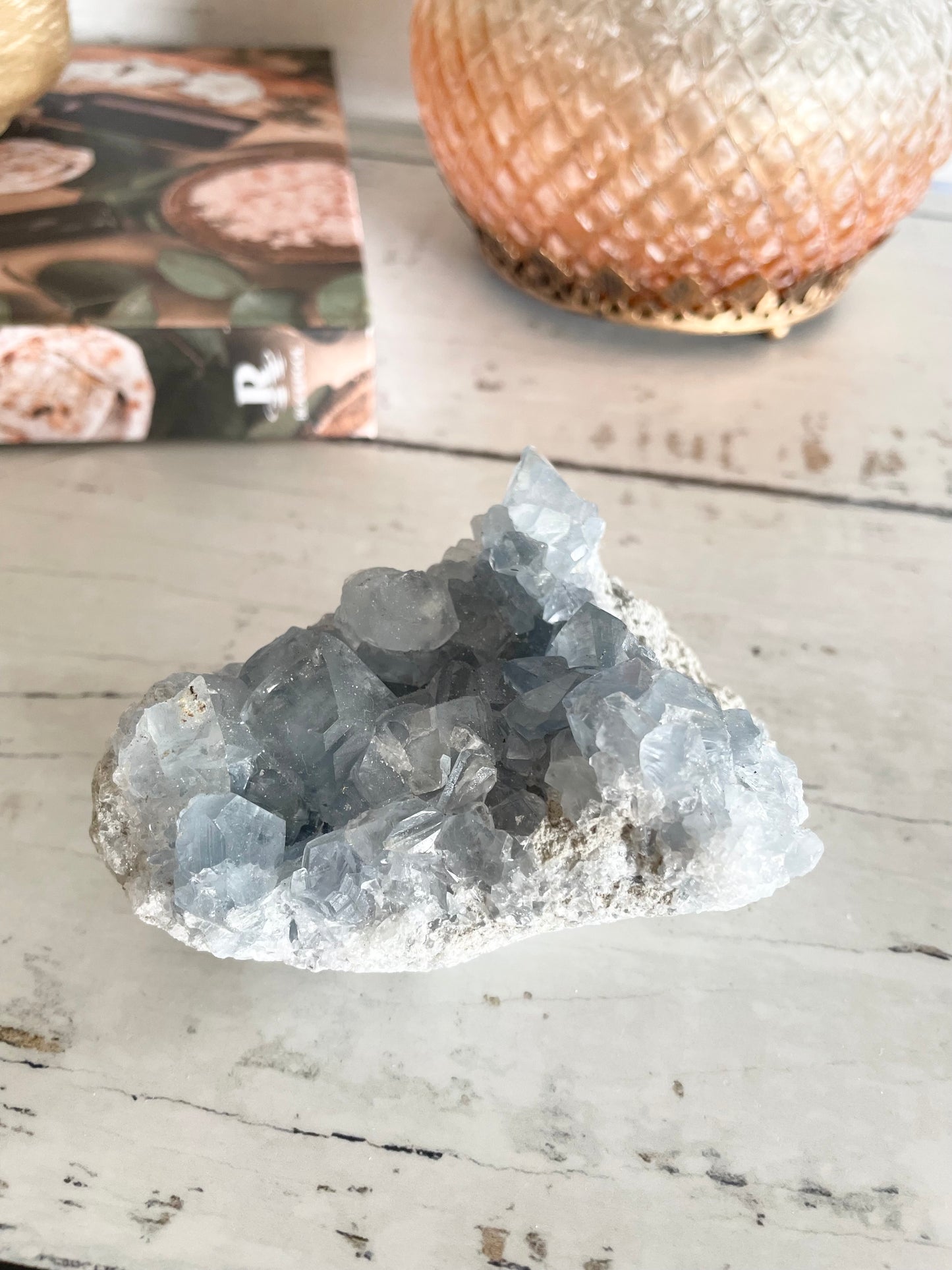 Celestite Cluster