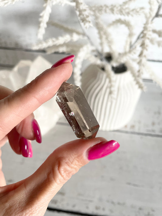 Smoky Quartz Double Termination Point