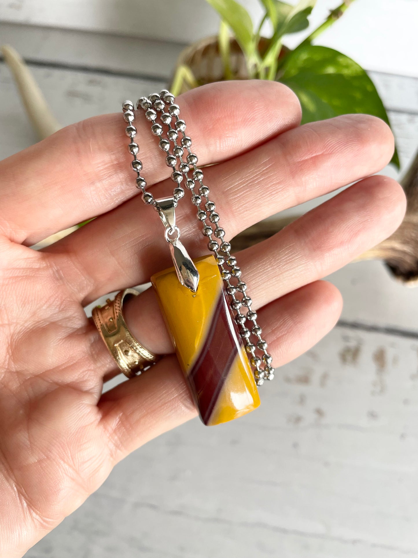 Sweetgrass Studio ~ Mookaite Pendant