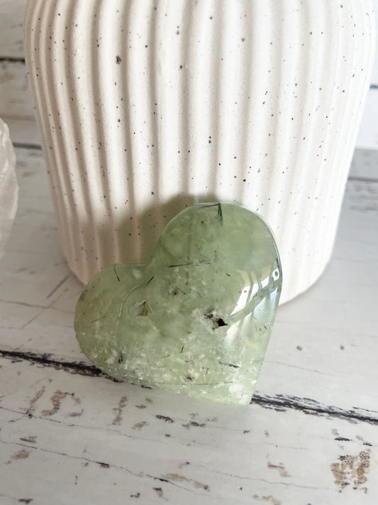 Prehnite Heart