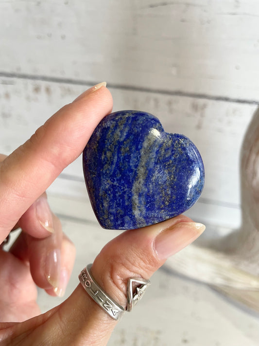 Lapis Lazuli Heart