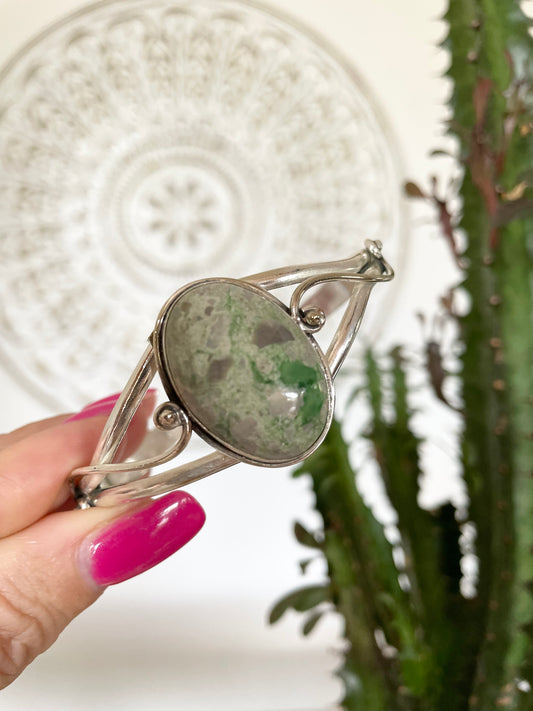 Variscite Cuff ~ Adjustable
