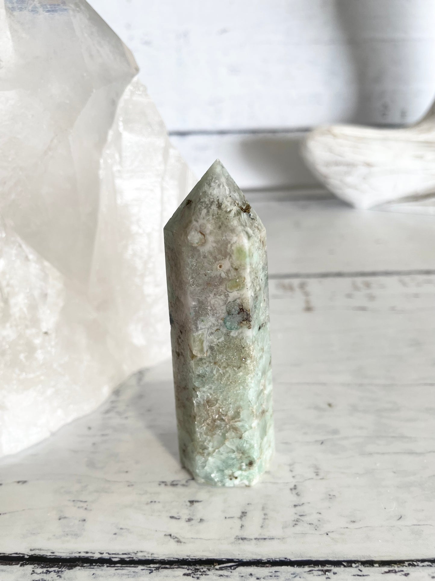 Green Flower Agate Generator