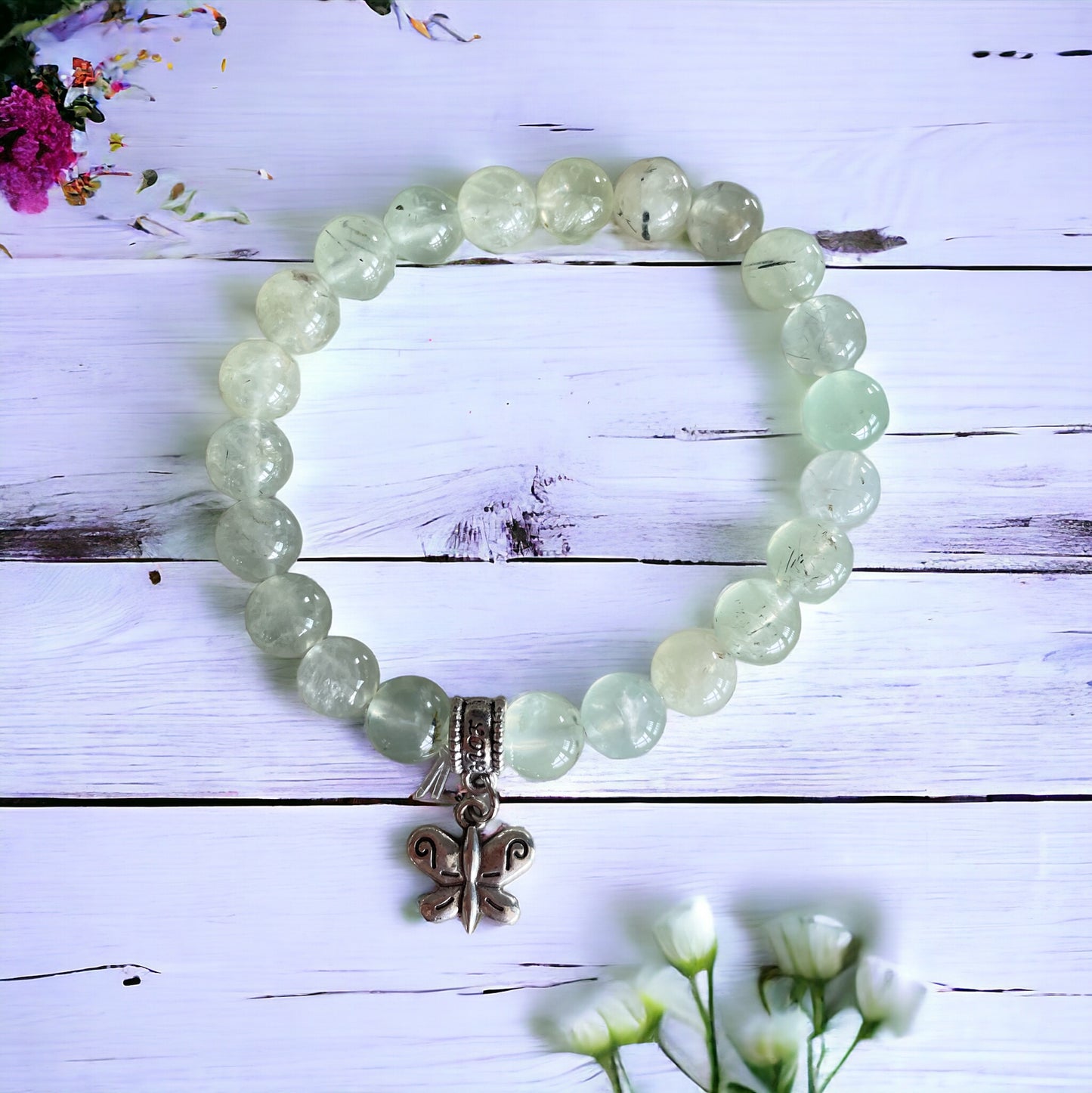 Prehnite SHAMANIC HEALING Healing Bracelet ©️