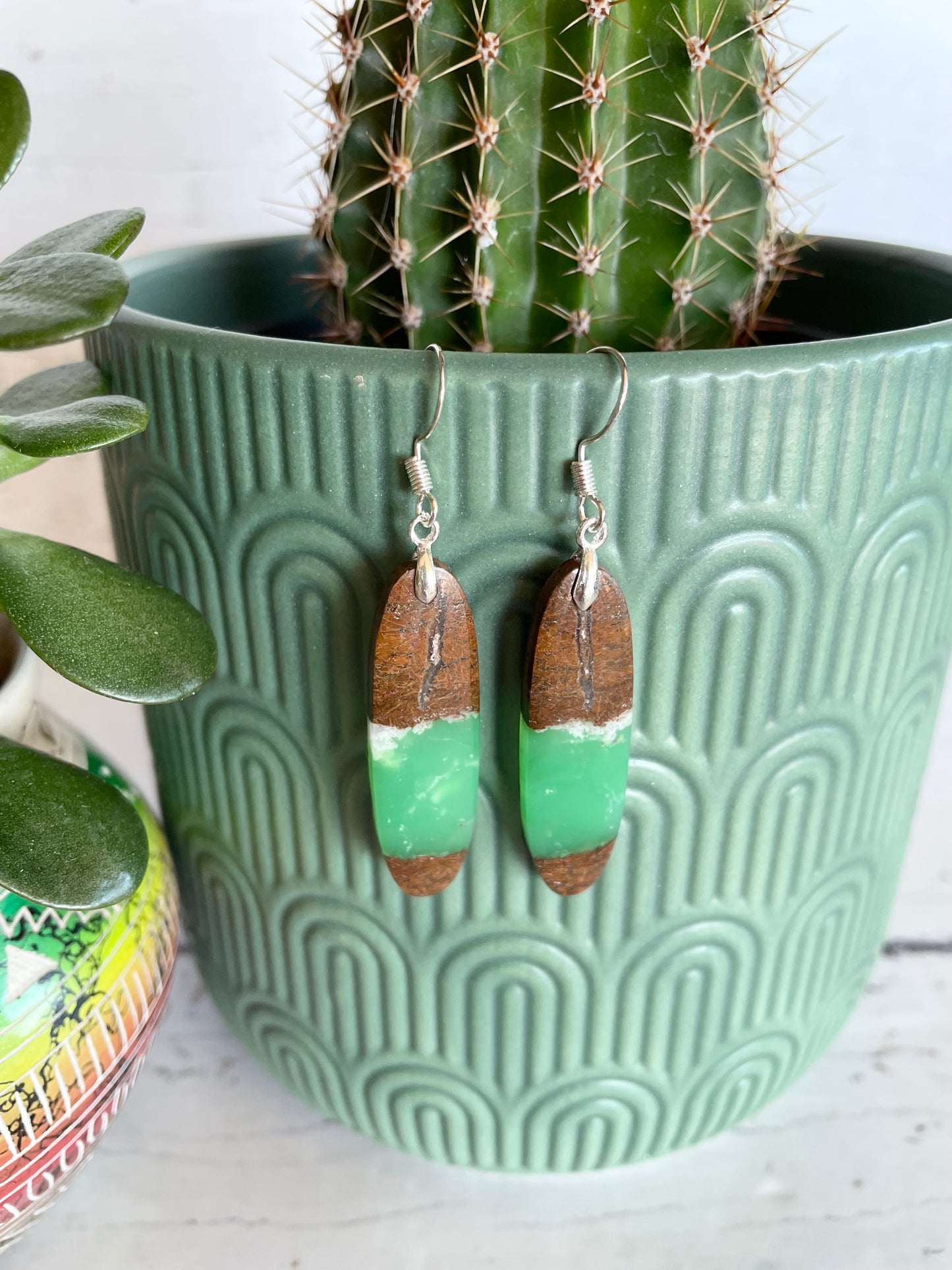 Sweetgrass Studio ~ Chrysoprase Dangles