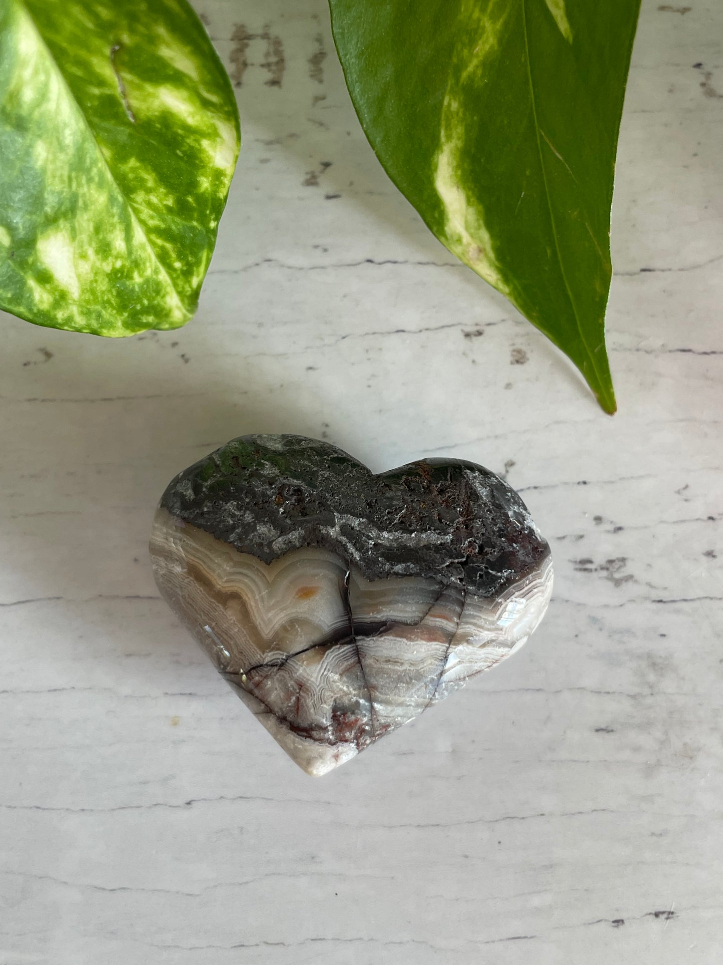 Mexican Sardonyx Heart