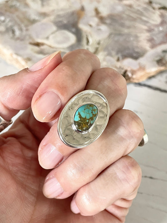 Arizona Turquoise Ring ~ size 7.5