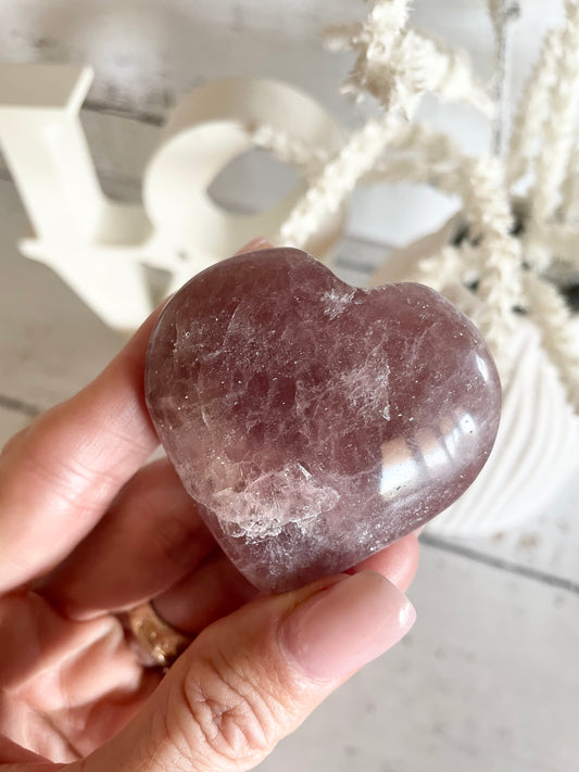 Strawberry Quartz Heart