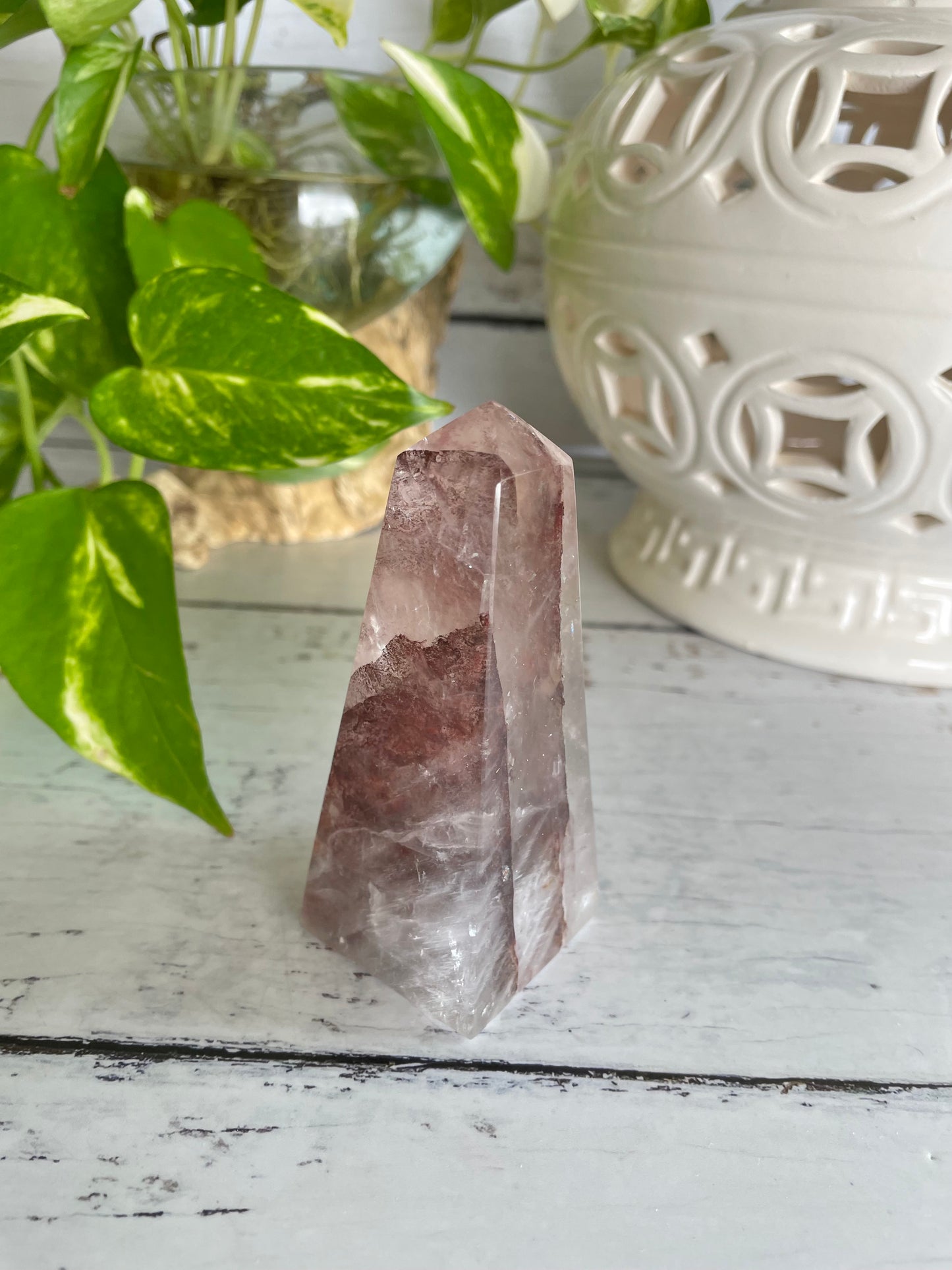 Fire Quartz Obelisk