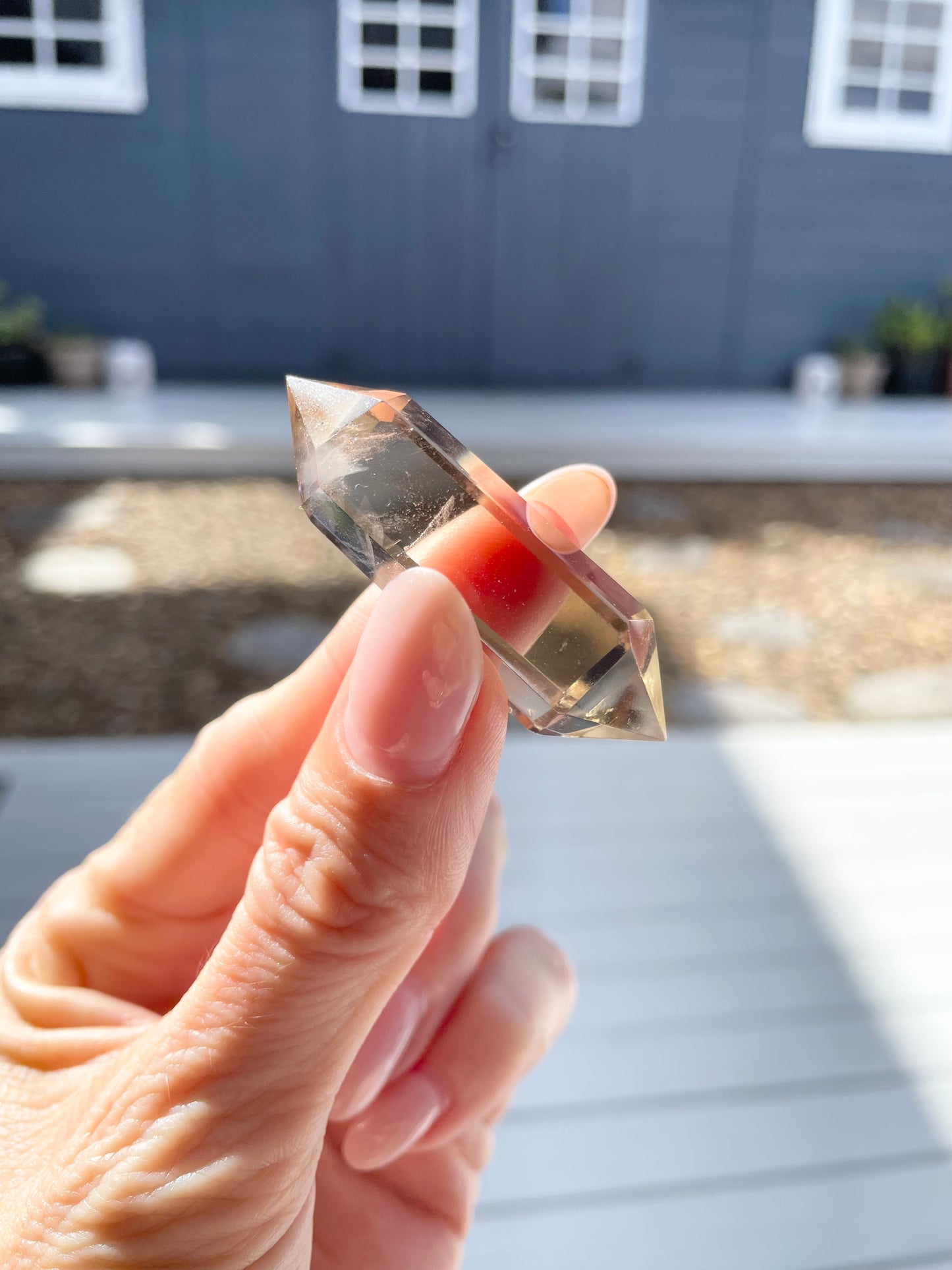Smoky Quartz Double Point