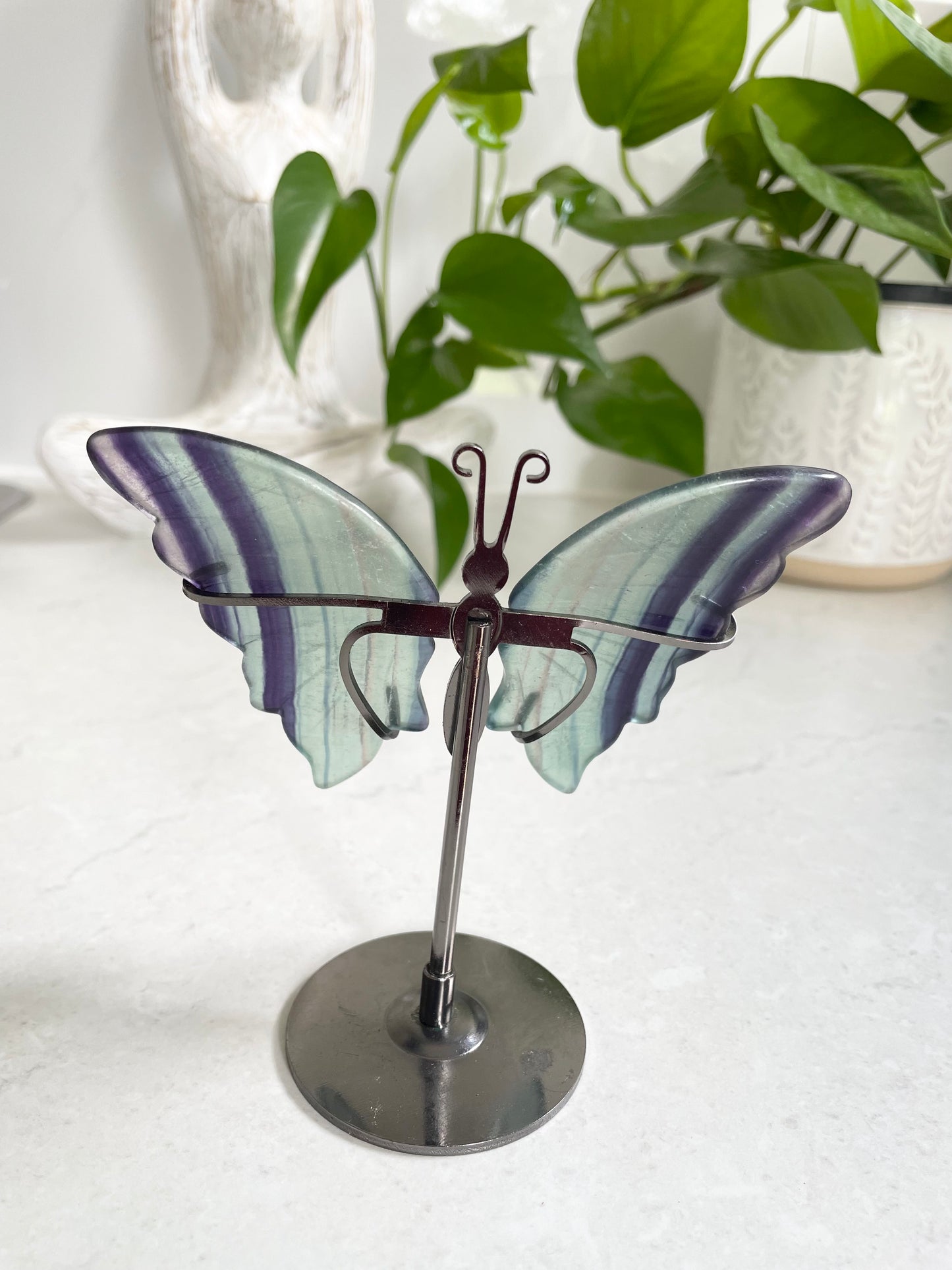 Butterfly ~ Rainbow Fluorite