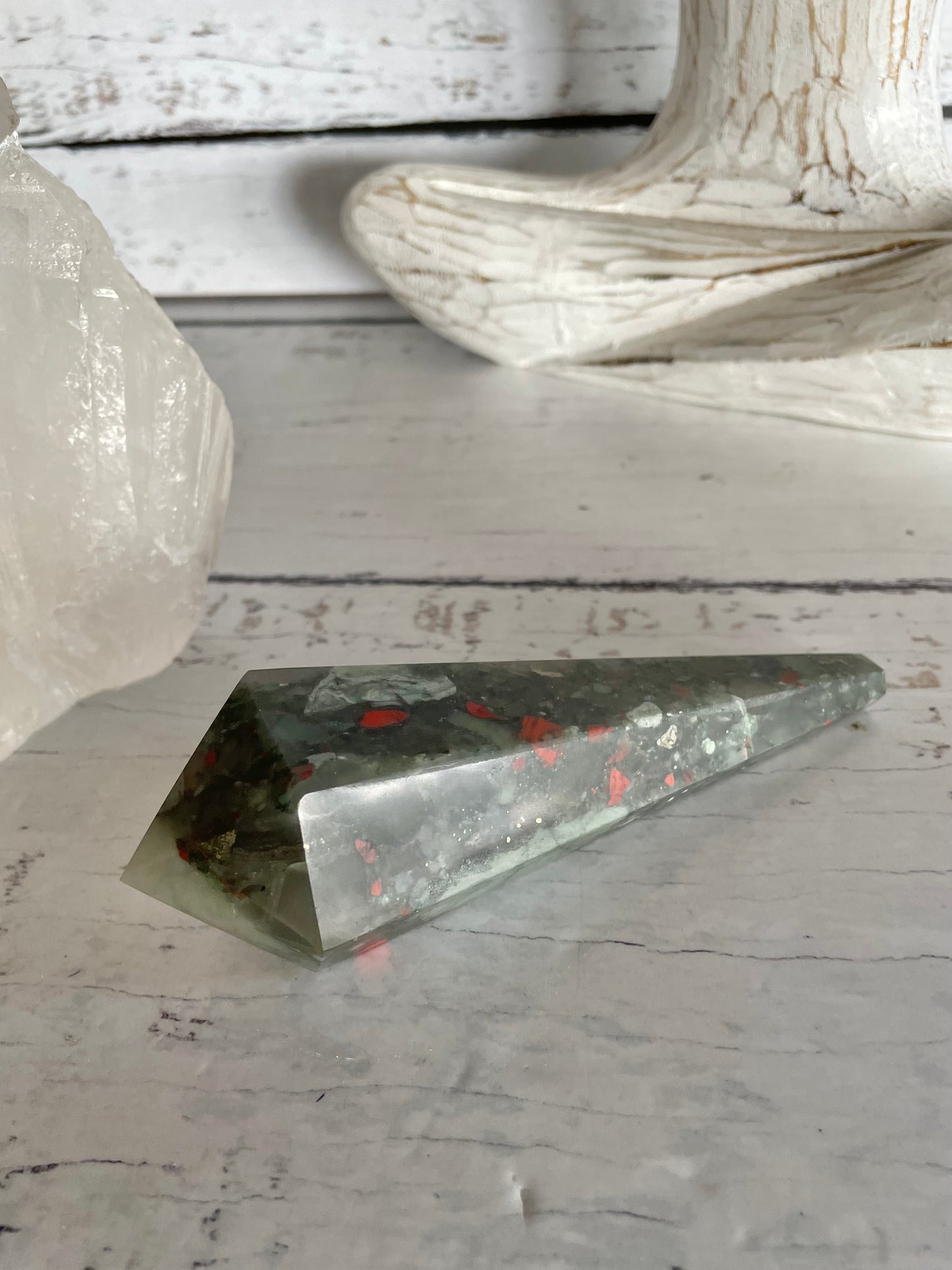 African Bloodstone Torch/Point