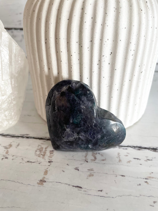 Iolite Heart