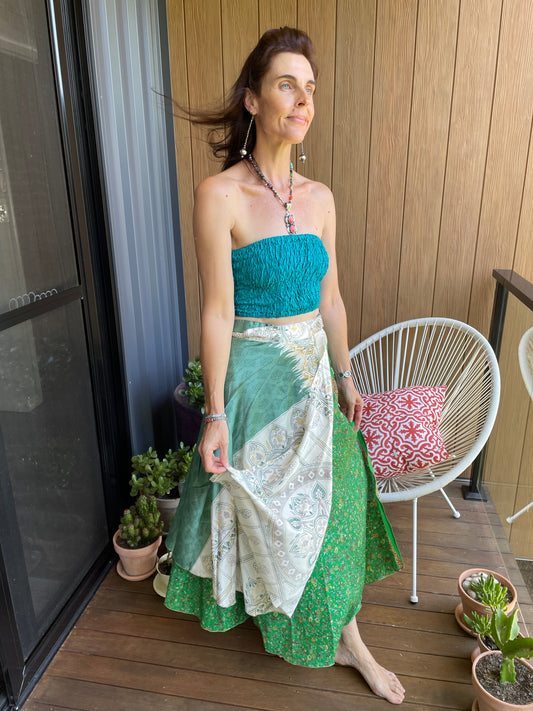 Sari Skirt No 3