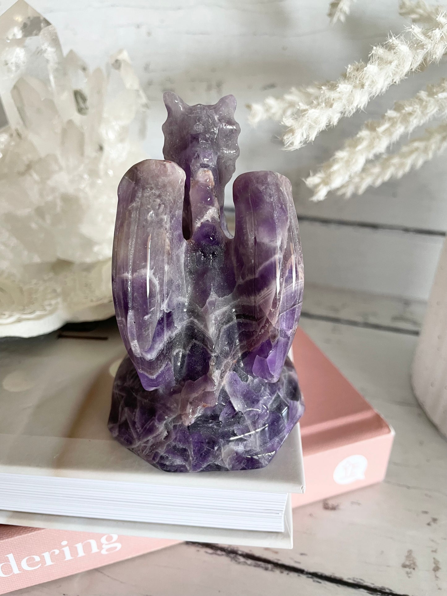 Chevron Dream Amethyst Dragon