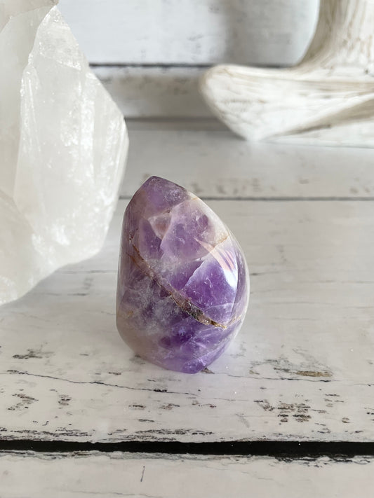 Chevron Dream Amethyst Flame