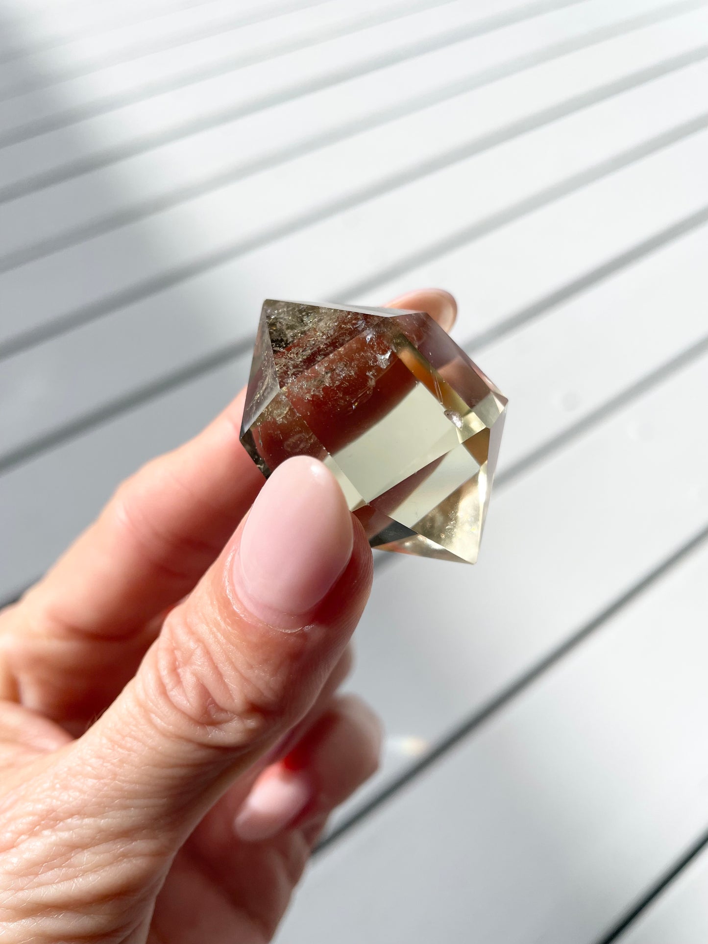 Citrine Double Point
